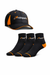 SIDSPORTX Men's Sports Cap & Socks Set