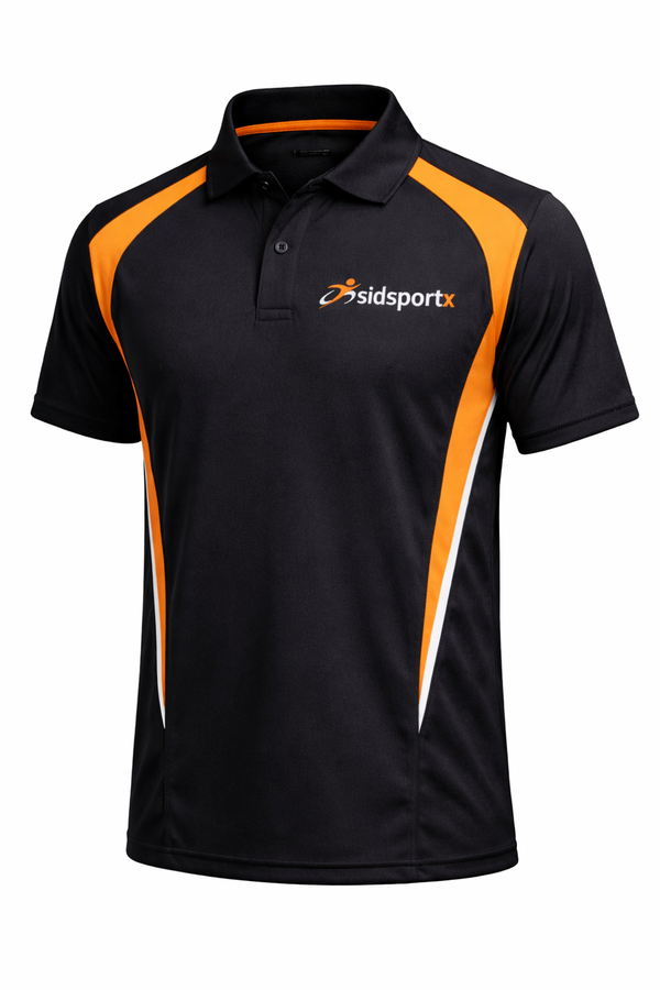 SIDSPORTX Men's Polo Sports Tee